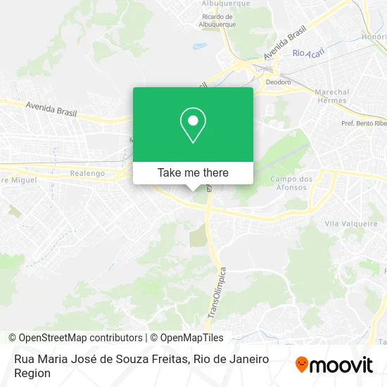 Rua Maria José de Souza Freitas map