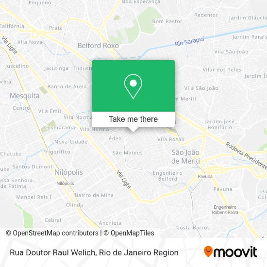 Rua Doutor Raul Welich map