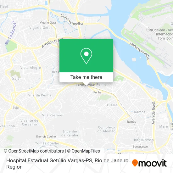 Hospital Estadual Getúlio Vargas-PS map