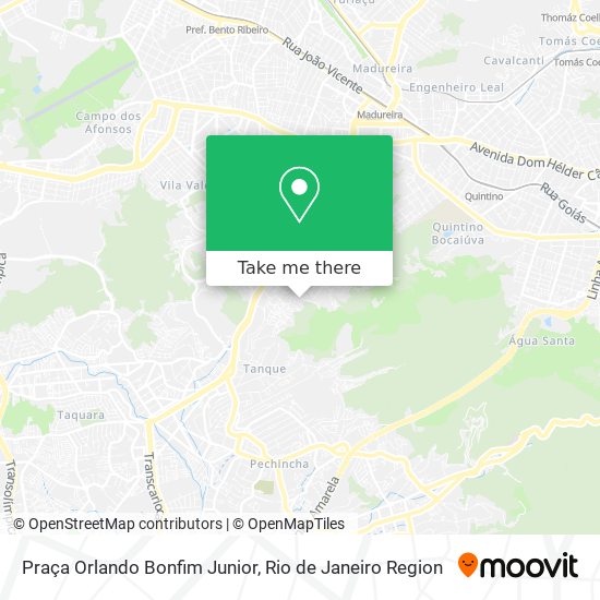 Praça Orlando Bonfim Junior map