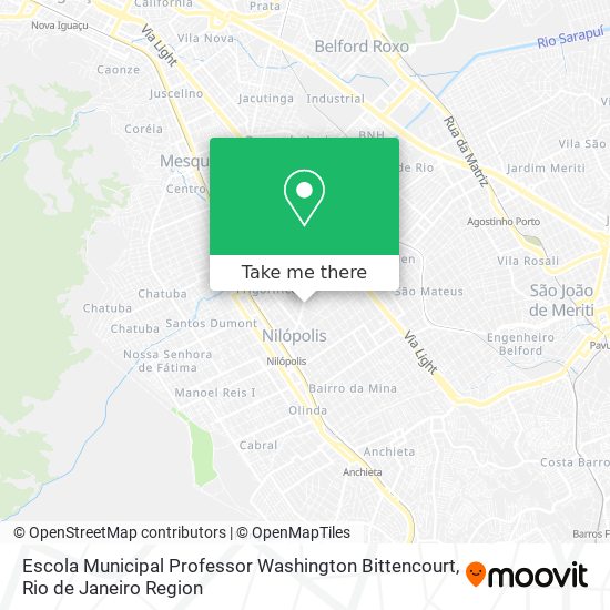Escola Municipal Professor Washington Bittencourt map