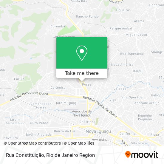 Rua Constituição map