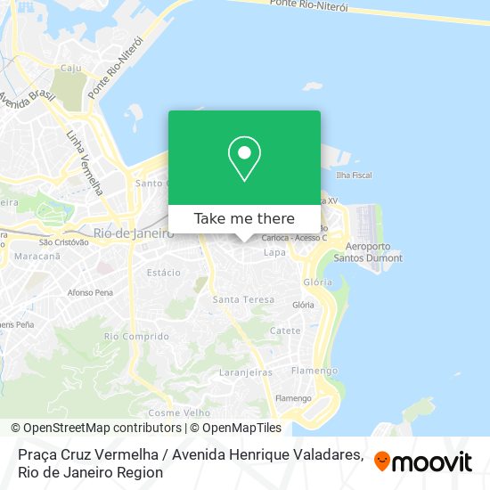 Praça Cruz Vermelha / Avenida Henrique Valadares map