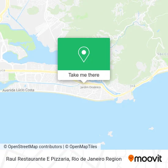 Raul Restaurante E Pizzaria map