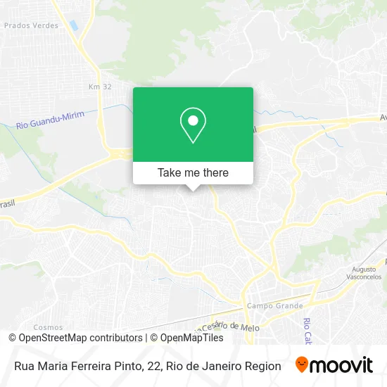 Rua Maria Ferreira Pinto, 22 map