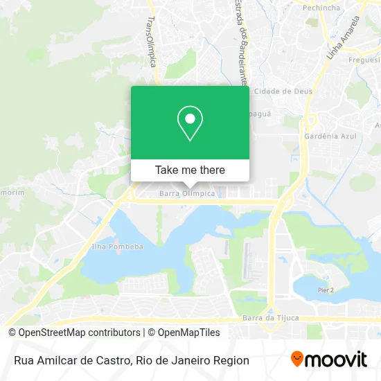 Rua Amilcar de Castro map