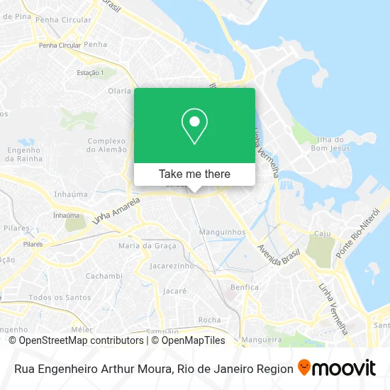 Rua Engenheiro Arthur Moura map