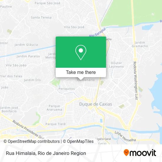 Rua Himalaia map