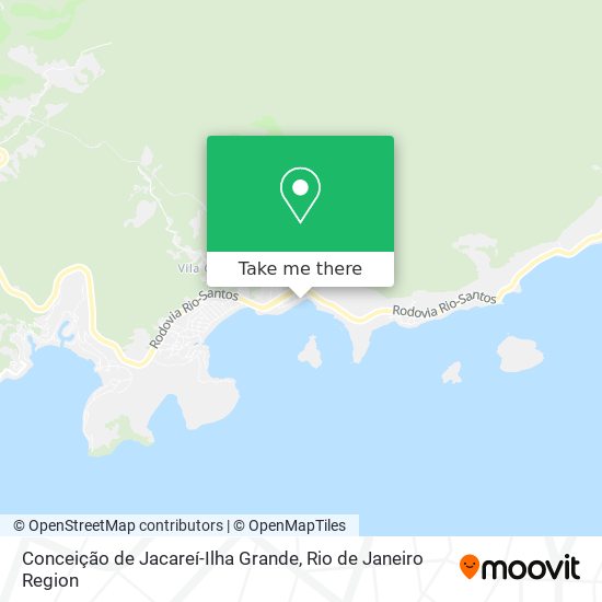 Conceição de Jacareí-Ilha Grande map