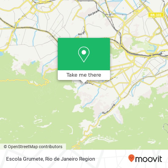 Escola Grumete map