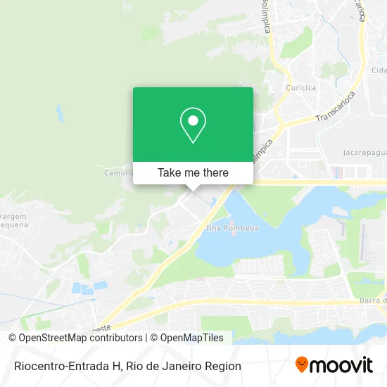 Riocentro-Entrada H map