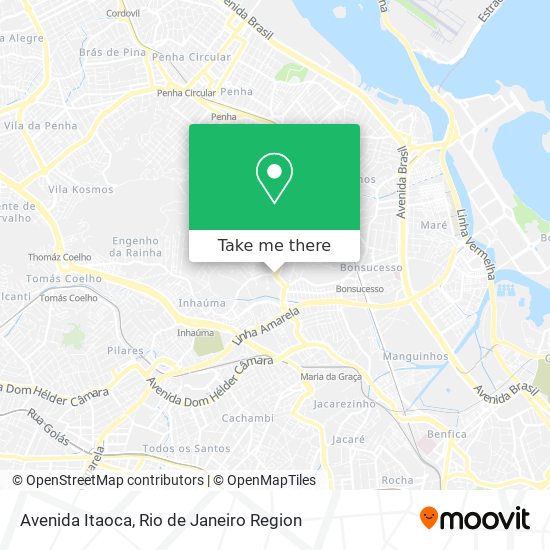 Avenida Itaoca map