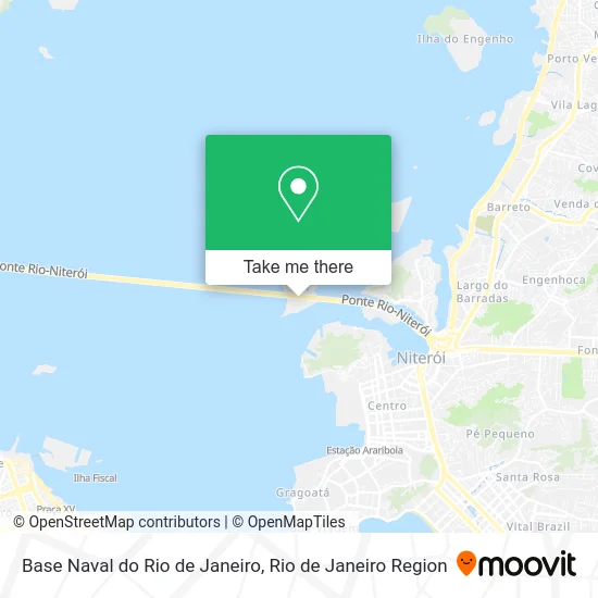 Base Naval do Rio de Janeiro map