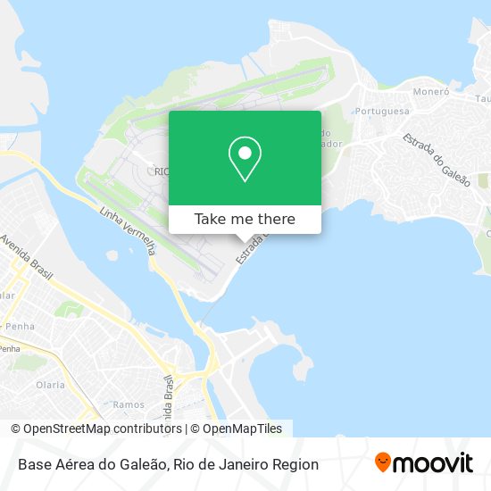 Base Aérea do Galeão map