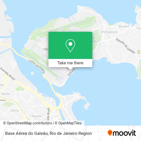 Base Aérea do Galeão map