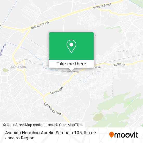 Avenida Hermínio Aurélio Sampaio 105 map
