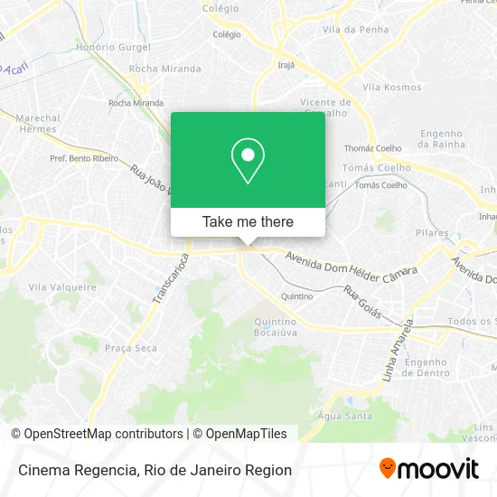 Cinema Regencia map