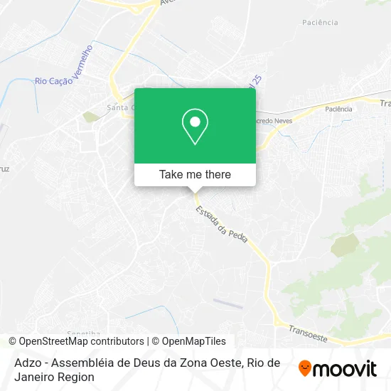 Adzo - Assembléia de Deus da Zona Oeste map