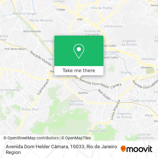 Mapa Avenida Dom Helder Câmara, 10033