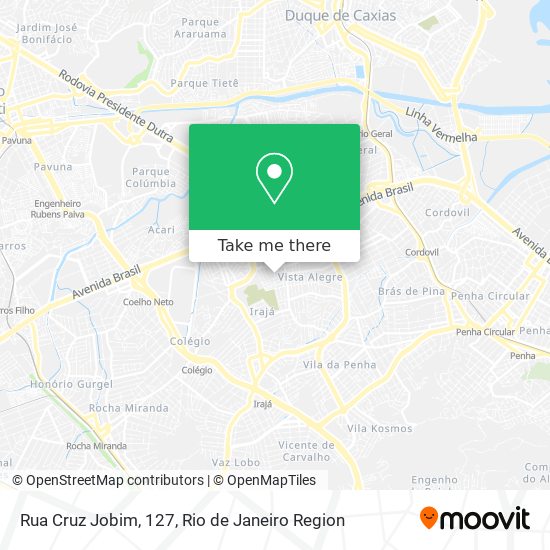 Rua Cruz Jobim, 127 map