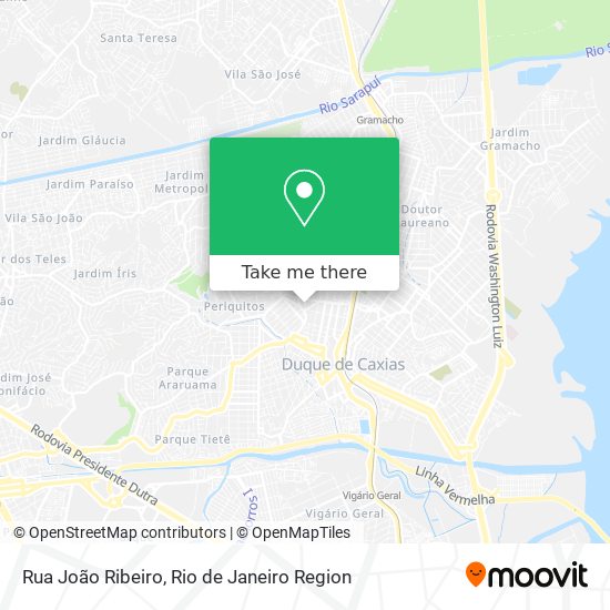 Rua João Ribeiro map