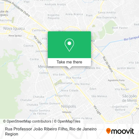 Rua Professor João Ribeiro Filho map