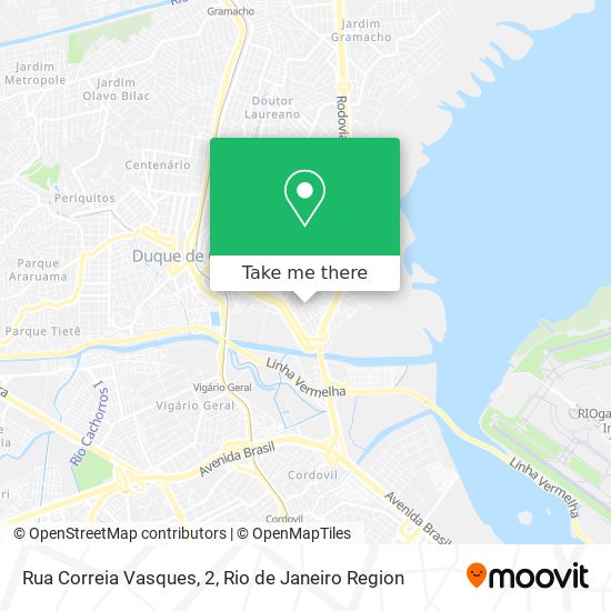 Rua Correia Vasques, 2 map