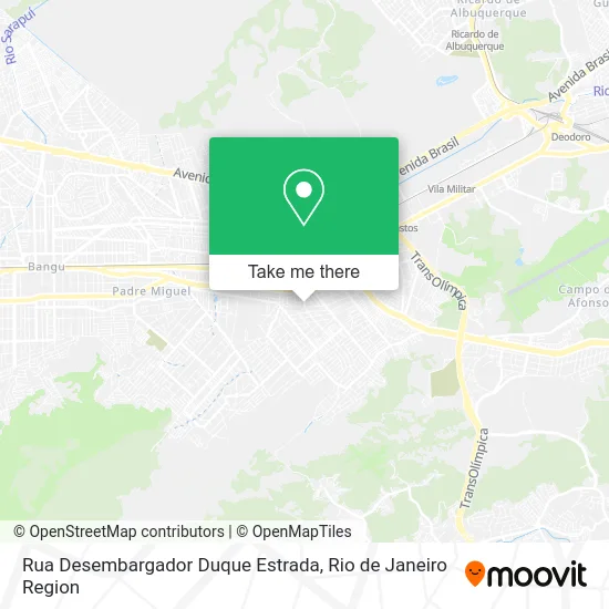 Rua Desembargador Duque Estrada map