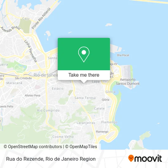 Rua do Rezende map