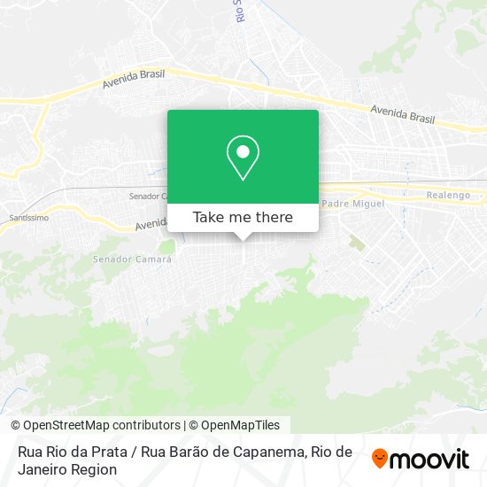 Rua Rio da Prata / Rua Barão de Capanema map