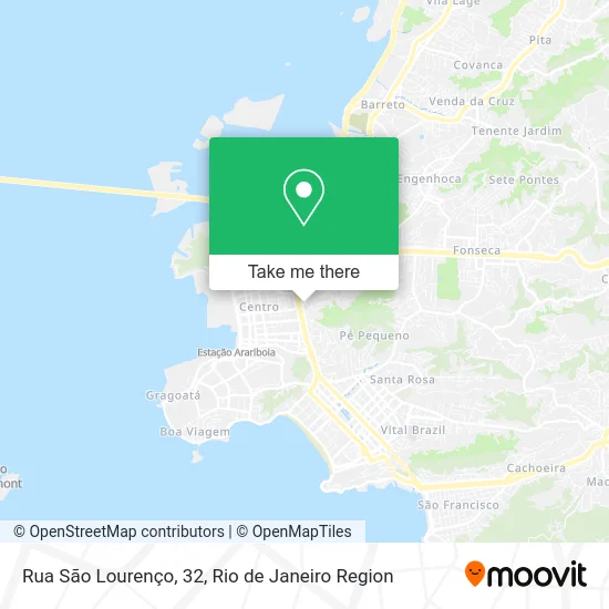 Rua São Lourenço, 32 map