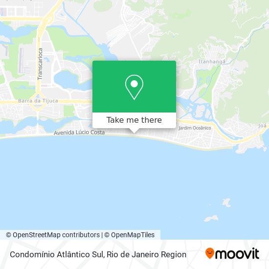 Condomínio Atlântico Sul map