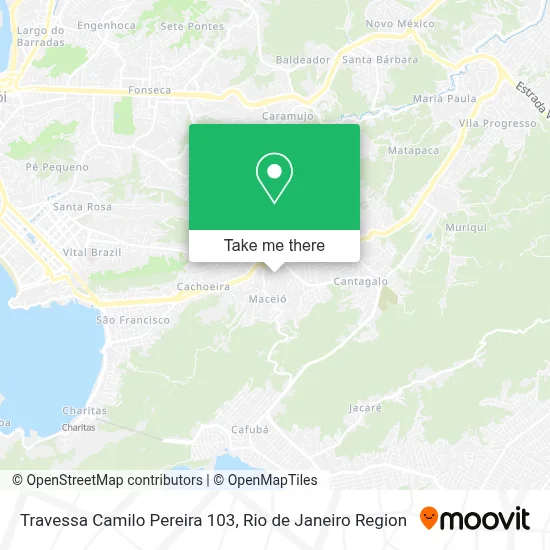 Travessa Camilo Pereira 103 map