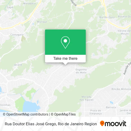 Rua Doutor Elias José Grego map