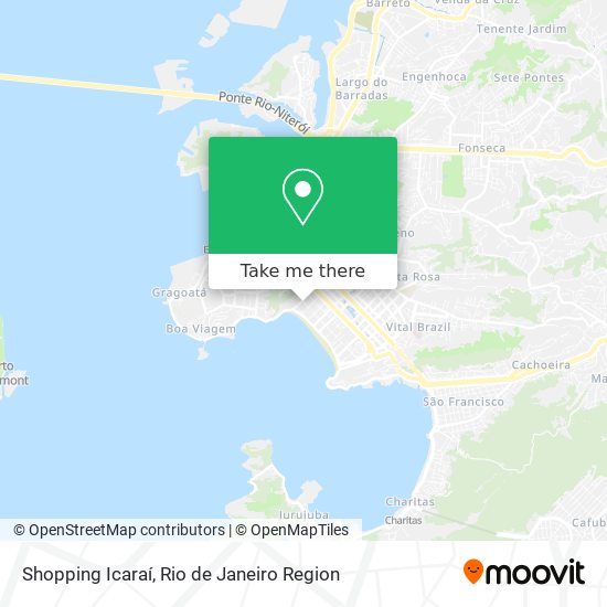 Mapa Shopping Icaraí