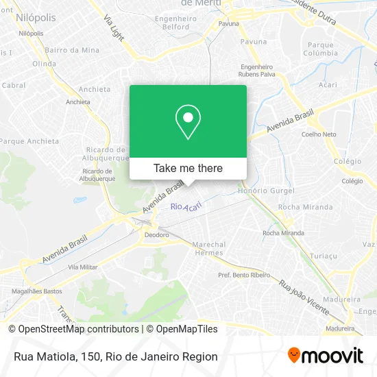 Rua Matiola, 150 map