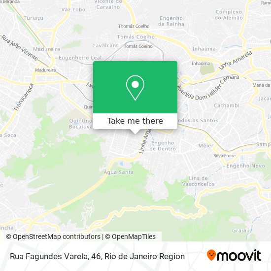 Mapa Rua Fagundes Varela, 46