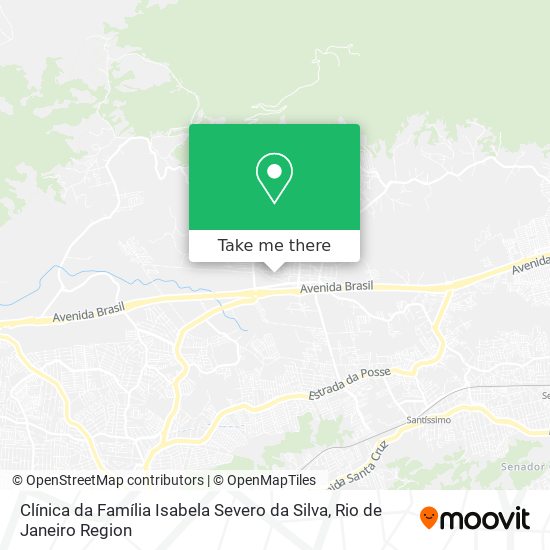 Clínica da Família Isabela Severo da Silva map