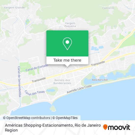 Américas Shopping-Estacionamento map