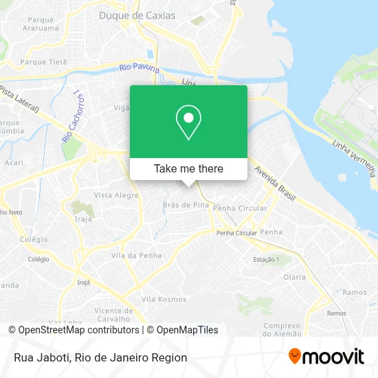 Rua Jaboti map