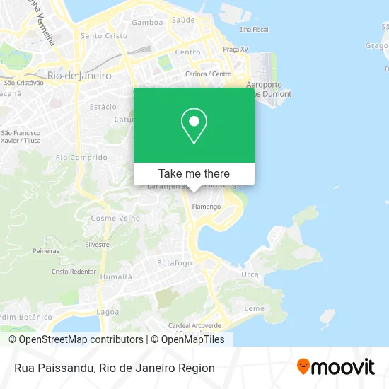 Rua Paissandu map