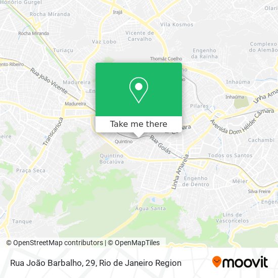 Rua João Barbalho, 29 map