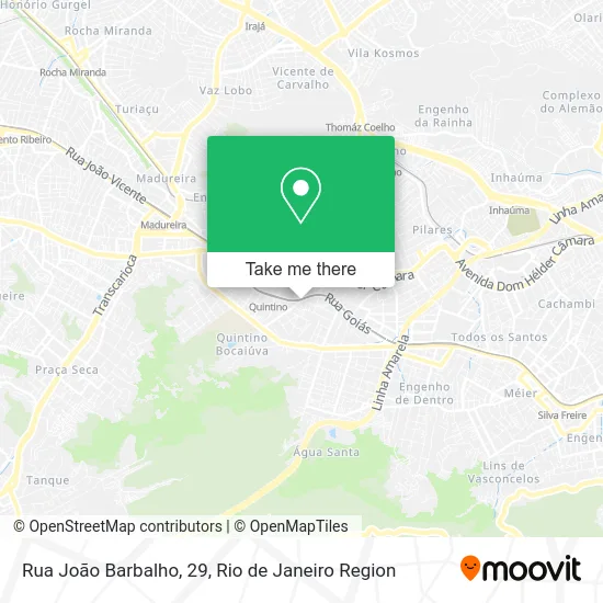 Rua João Barbalho, 29 map