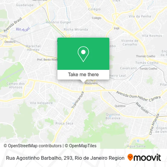Rua Agostinho Barbalho, 293 map