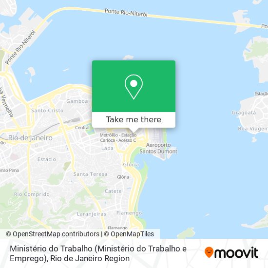 Ministério do Trabalho (Ministério do Trabalho e Emprego) map