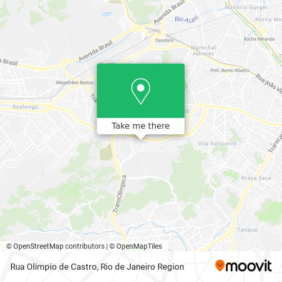 Rua Olímpio de Castro map