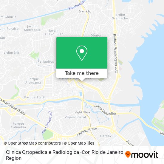Clinica Ortopedica e Radiologica -Cor map