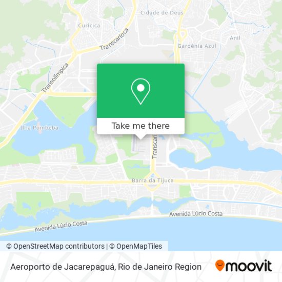 Aeroporto de Jacarepaguá map