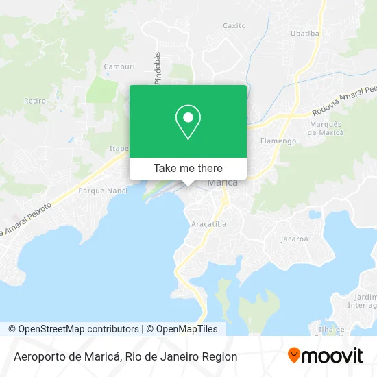 Aeroporto de Maricá map