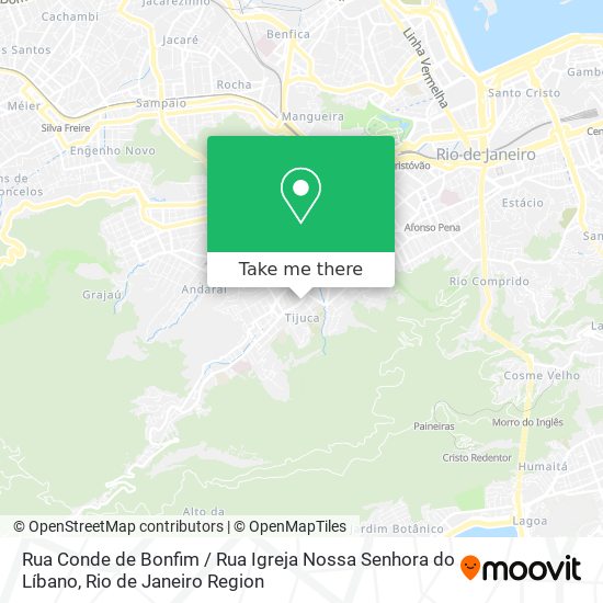 Rua Conde de Bonfim / Rua Igreja Nossa Senhora do Líbano map